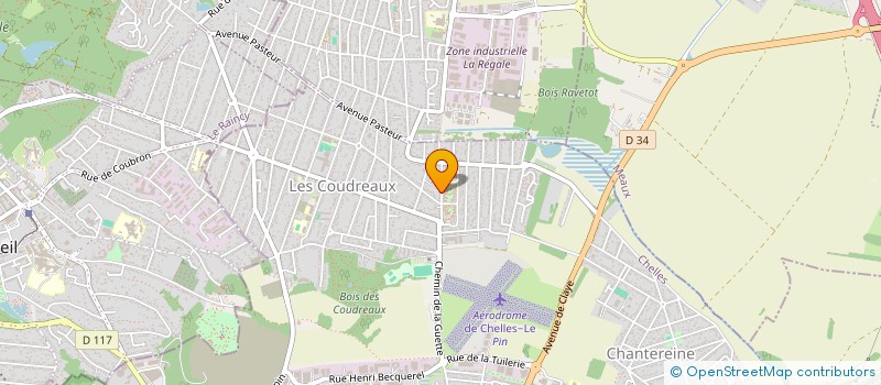 localisation de l'entreprise LE PETIT PALMIER TRANSPORTS  CHELLES