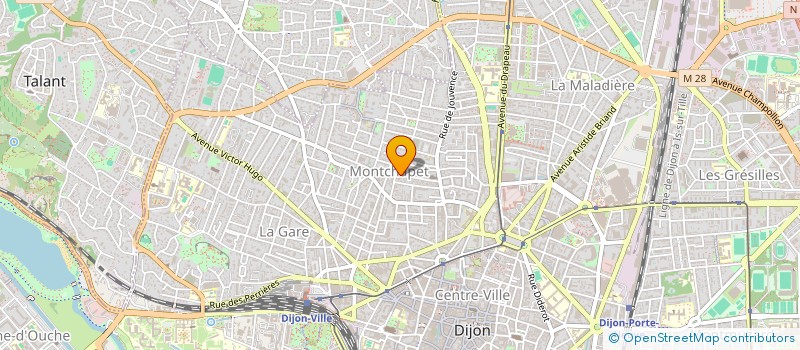 localisation de l'entreprise LE PETIT PATAPON  DIJON