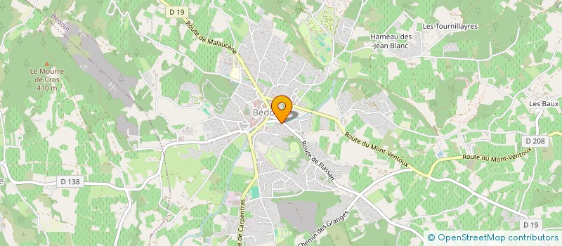 localisation de l'entreprise LE PETIT PAUL BY LILY ET PAUL  BEDOIN