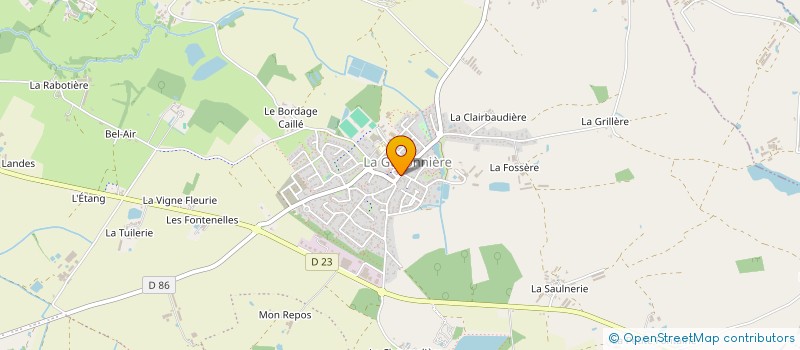 localisation de l'entreprise LE PETIT PETRIN à MONTAIGU-VENDEE