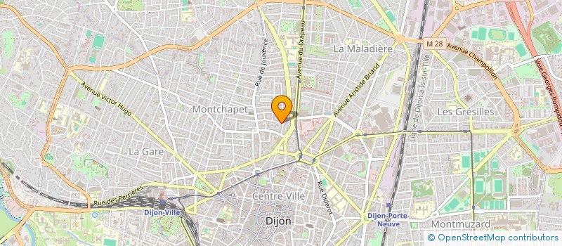 localisation de l'entreprise LE PETIT PLOMBIER à DIJON