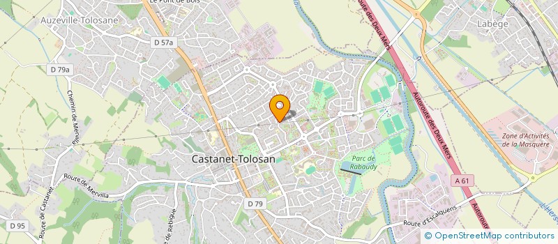 localisation de l'entreprise LE PETIT PLONGEUR à CASTANET-TOLOSAN