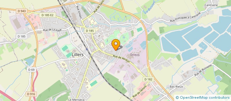 localisation de l'entreprise LE PETIT PLUS  LILLERS