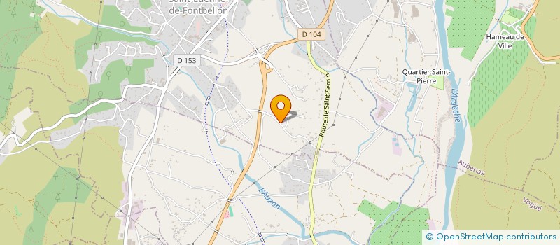 localisation de l'entreprise LE PETIT PONEY DE LOUISE à SAINT-ETIENNE-DE-FONTBELLON