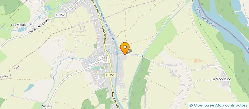 localisation de l'entreprise LE PETIT PONT  BOULLERET