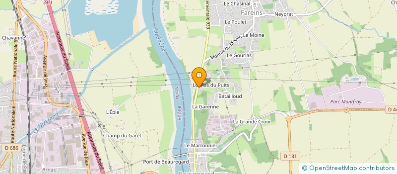 localisation de l'entreprise LE PETIT PORT à FAREINS