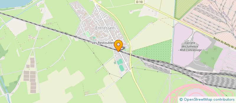 localisation de l'entreprise LE PETIT PORT  ISTRES