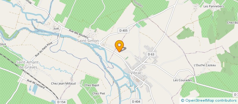 localisation de l'entreprise LE PETIT POUCE à VIBRAC