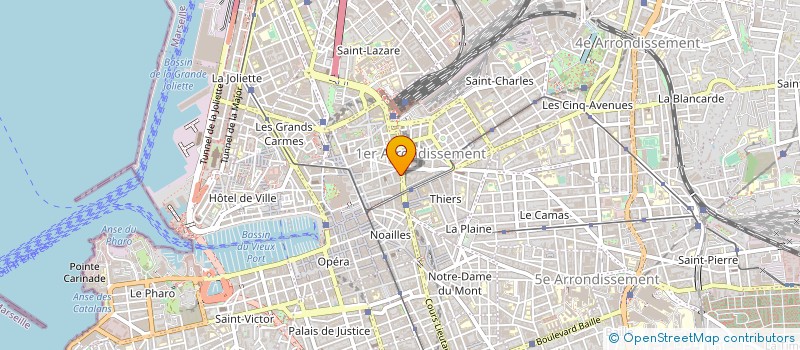 localisation de l'entreprise LE PETIT POUCET à MARSEILLE