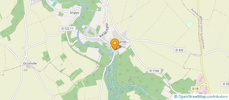 localisation de l'entreprise LE PETIT PRIMEUR à ROINVILLE