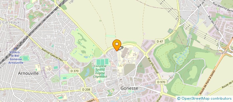 localisation de l'entreprise LE PETIT PRIMEUR à GONESSE