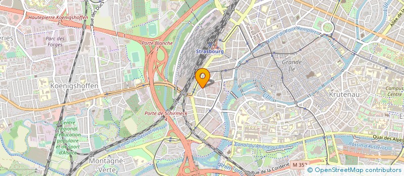 localisation de l'entreprise LE PETIT PRINCE à STRASBOURG