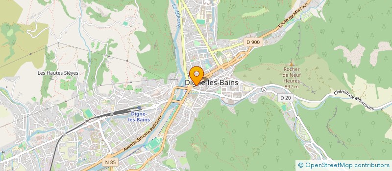 localisation de l'entreprise LE PETIT PRINCE à DIGNE-LES-BAINS