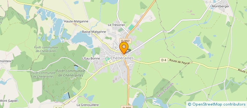 localisation de l'entreprise LE PETIT PRINCE à CHENERAILLES