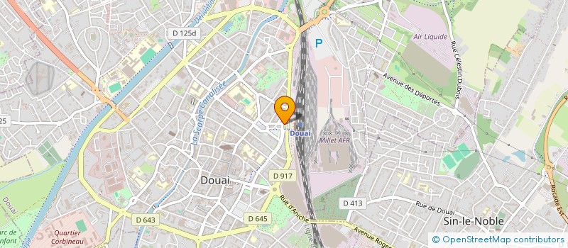 localisation de l'entreprise LE PETIT PRINCE à DOUAI