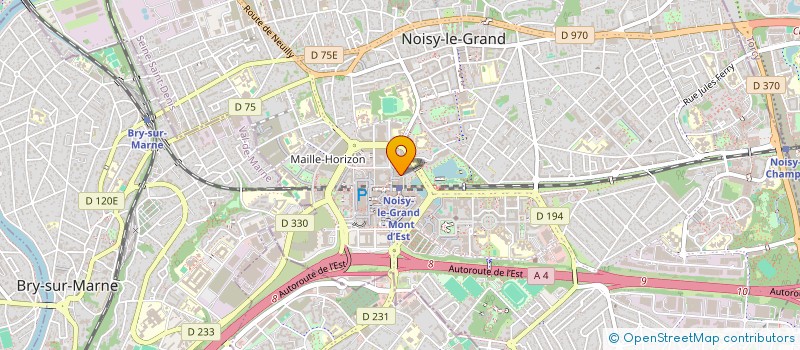 localisation de l'entreprise LE PETIT PRINCE  NOISY-LE-GRAND