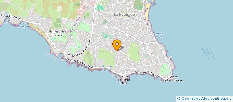 localisation de l'entreprise LE PETIT PRINCE  LE POULIGUEN