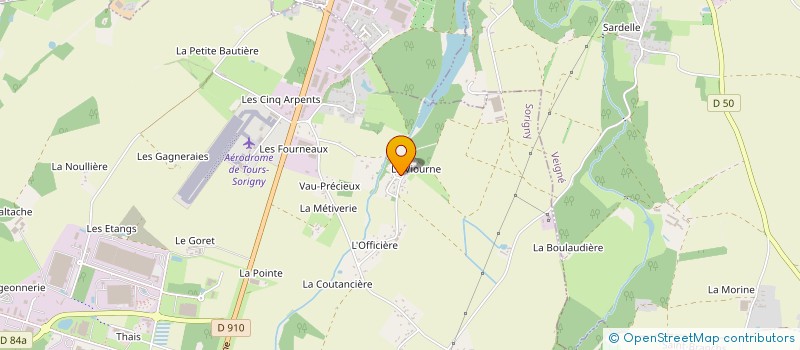 localisation de l'entreprise LE PETIT PRINCE  SORIGNY