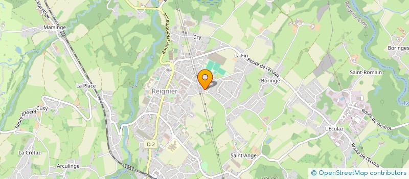localisation de l'entreprise LE PETIT PRINCE  REIGNIER-ESERY