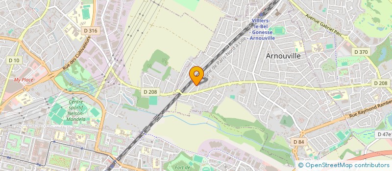 localisation de l'entreprise LE PETIT PRINCE INNO à ARNOUVILLE