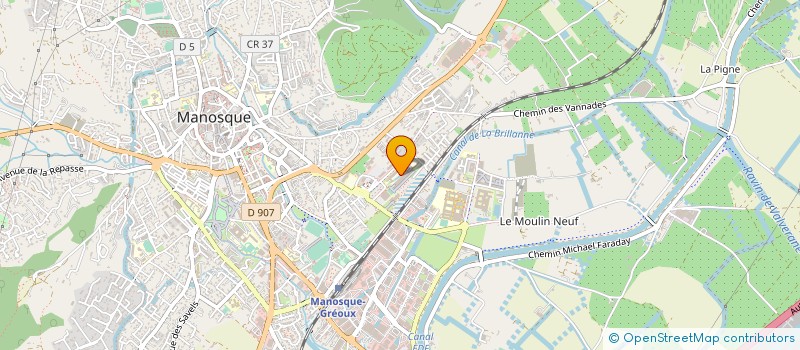 localisation de l'entreprise LE PETIT PROVENCAL à MANOSQUE