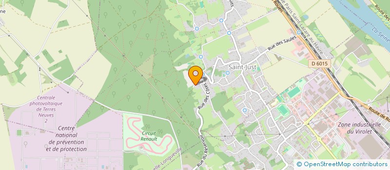 localisation de l'entreprise LE PETIT PUITS  LA CHAPELLE-LONGUEVILLE