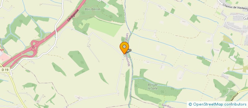 localisation de l'entreprise LE PETIT RACCOURCI  MONTESQUIEU-LAURAGAIS