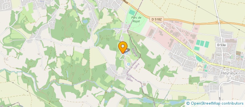 localisation de l'entreprise LE PETIT RAJAT  SAINT-PIERRE-DE-CHANDIEU