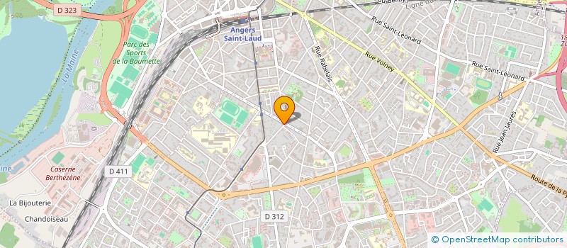 localisation de l'entreprise LE PETIT RAYON MAGIQUE à ANGERS
