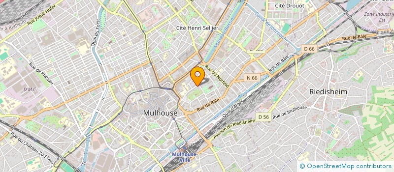 localisation de l'entreprise LE PETIT REPARATEUR  MULHOUSE