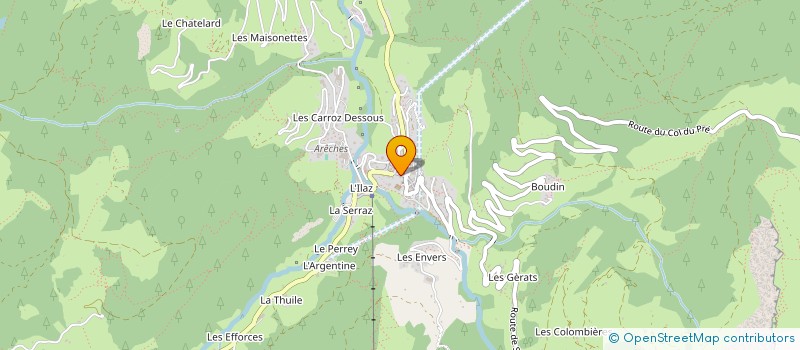 localisation de l'entreprise LE PETIT RESTO DE LILY  BEAUFORT