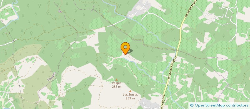 localisation de l'entreprise LE PETIT ROBERNIER  MONTFORT-SUR-ARGENS