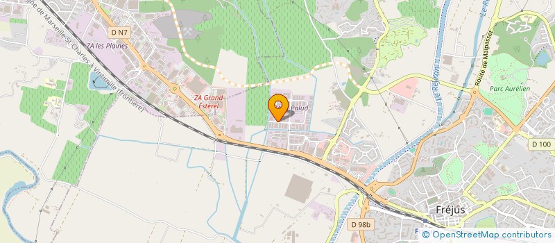 localisation de l'entreprise LE PETIT ROCHER à FREJUS