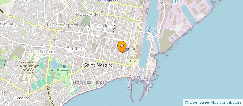 localisation de l'entreprise LE PETIT ROME  SAINT-NAZAIRE