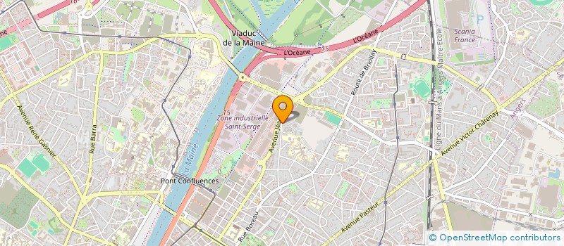 localisation de l'entreprise LE PETIT RUNGIS à ANGERS