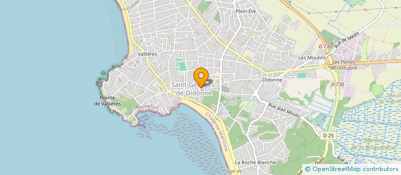 localisation de l'entreprise LE PETIT SAINT GEORGES à SAINT-GEORGES-DE-DIDONNE