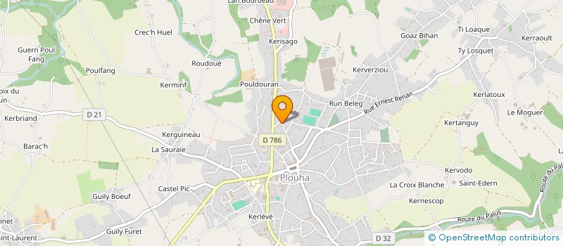 localisation de l'entreprise LE PETIT SAINT LOUP  PLOUHA