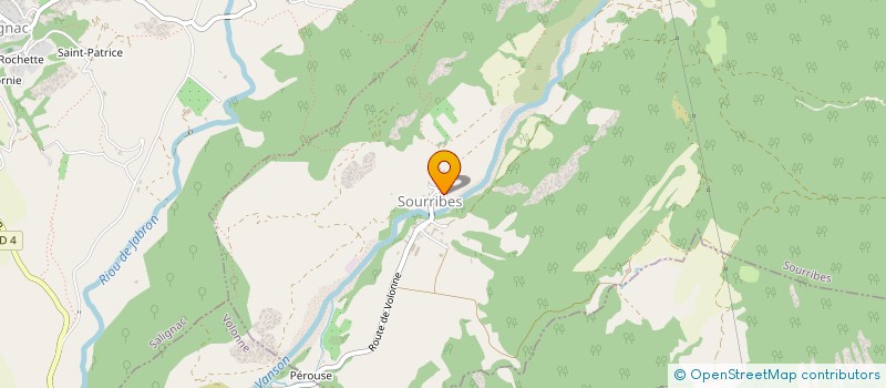 localisation de l'entreprise LE PETIT SALON  SALIGNAC