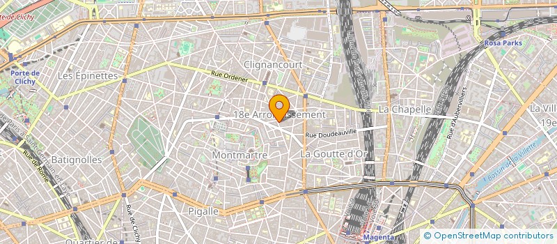 localisation de l'entreprise LE PETIT SALON  PARIS