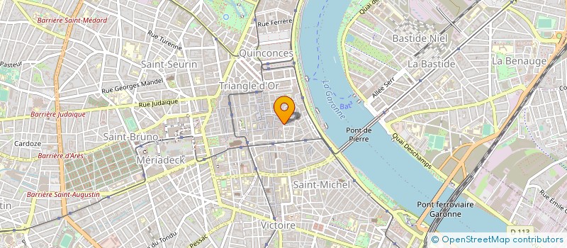 localisation de l'entreprise LE PETIT SALON  BORDEAUX