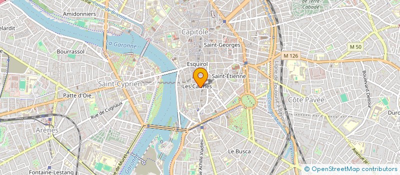 localisation de l'entreprise LE PETIT SALON DE SANDRA à TOULOUSE