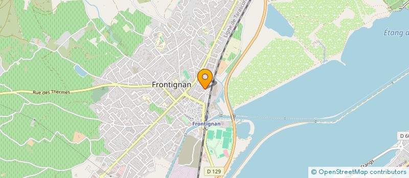 localisation de l'entreprise LE PETIT SAMUEL à FRONTIGNAN