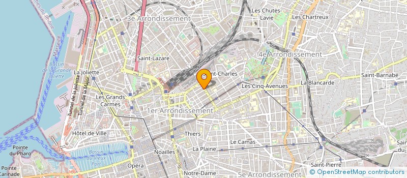 localisation de l'entreprise LE PETIT SPORTIF à MARSEILLE