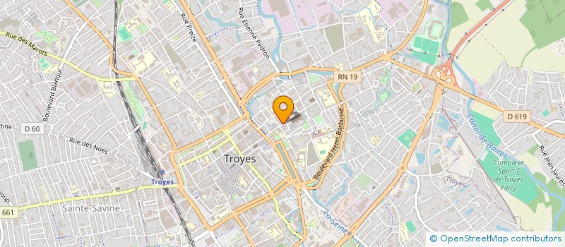 localisation de l'entreprise LE PETIT TANDEM à TROYES