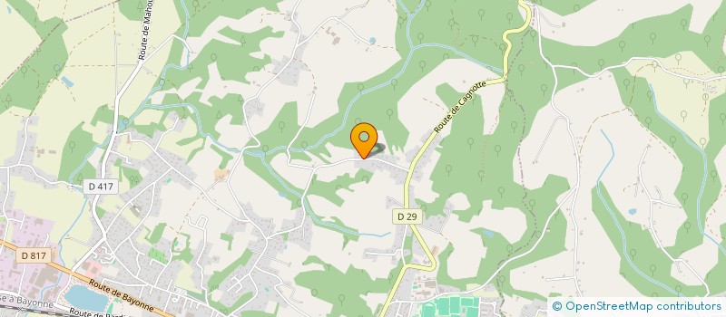 localisation de l'entreprise LE PETIT TASTET  PEYREHORADE