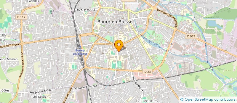 localisation de l'entreprise LE PETIT THEATRE D'A COTE à BOURG-EN-BRESSE