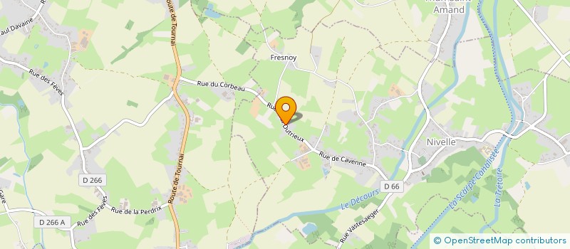 localisation de l'entreprise LE PETIT THEATRE DE NIVELLE  NIVELLE