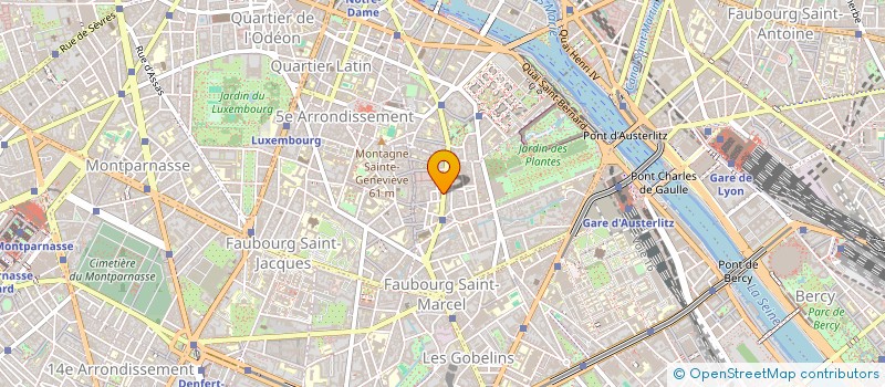 localisation de l'entreprise LE PETIT THEATRE ILLUSTRE  PARIS