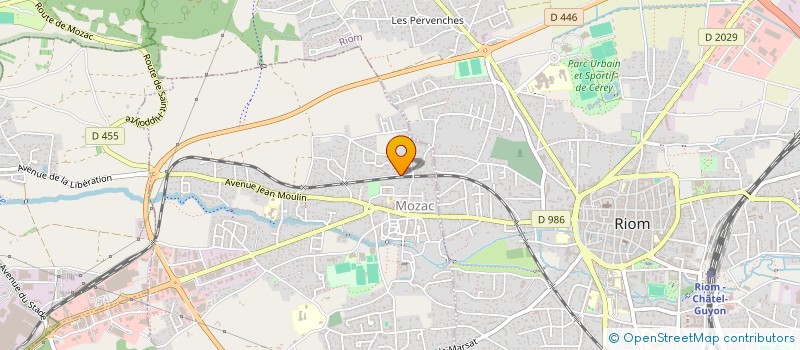 localisation de l'entreprise LE PETIT THEATRE QUI FAIT DU BIEN  MOZAC