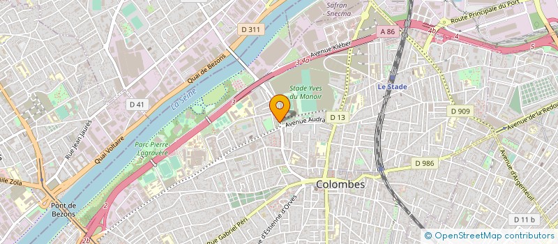 localisation de l'entreprise LE PETIT TO à COLOMBES